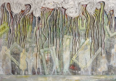 Grave yard - Temetőkert 70x100cm